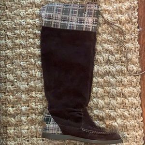 Sperry Leather Waterproof knee high boots